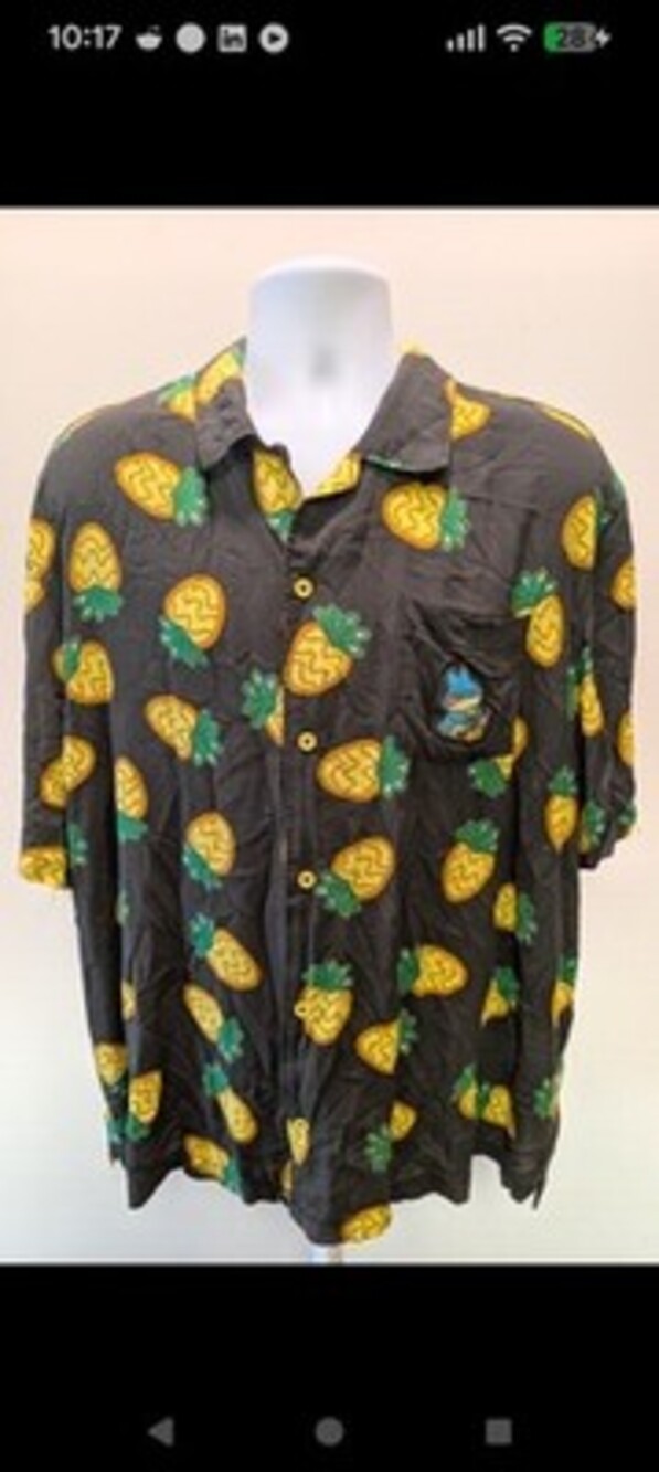 Pokemon Center 2024 World Championships Honolulu Munchlax Aloha Shirt 2XL